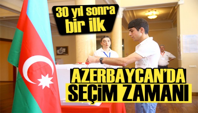 Azerbaycan'da seçim zamanı