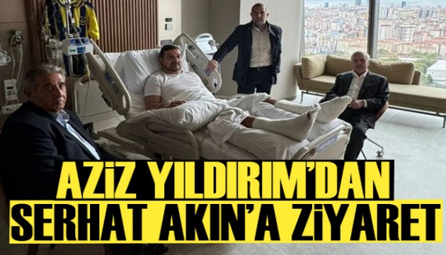 Aziz Yıldırım'dan Serhat Akın'a ziyaret