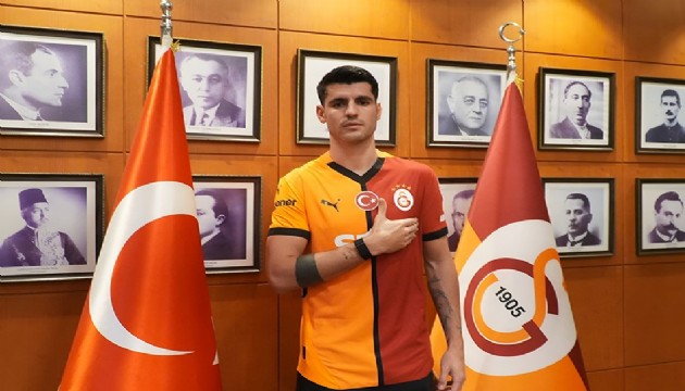 Galatasaray, Alvaro Morata'yı açıkladı