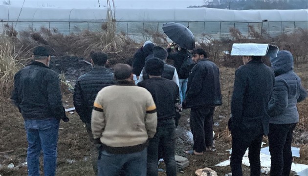 Hamile eşini öldürüp gömdü