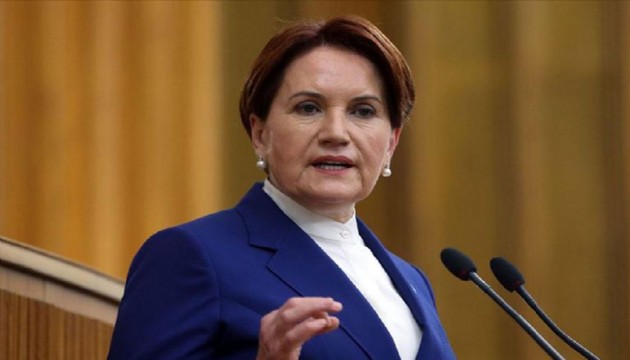 Akşener'den Elif Çakır'ın gözaltına alınmasına tepki