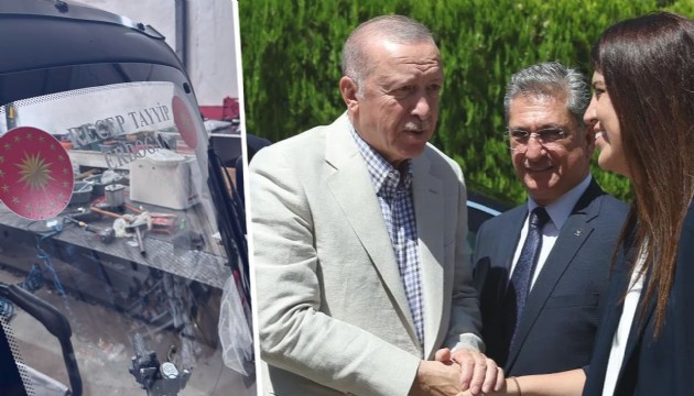 Cumhurbaşkanı Erdoğan'a özel plaka