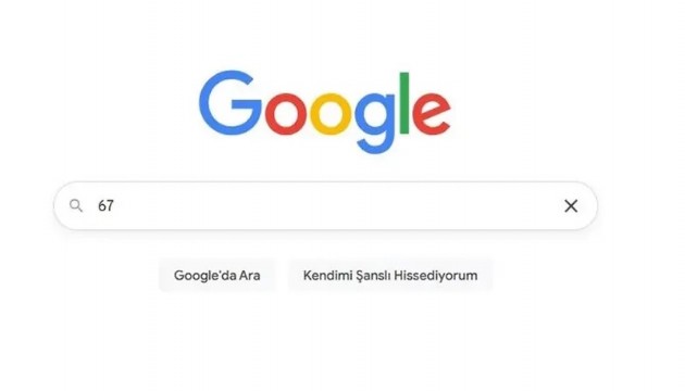 Google'da '67' depremi: Sallanıyor!