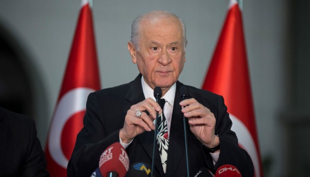 Bahçeli il başkanlarıyla bir araya geldi