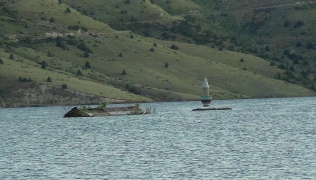 Kars'ta köy sular altında kaldı