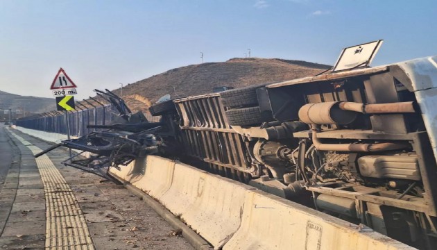 Ankara'da feci kaza