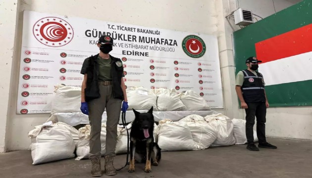 Kapıkule'de 179 kilogram uyuşturucu ele geçirildi