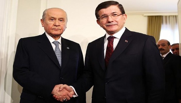 Bahçeli ve Davutoğlu bir araya geliyor