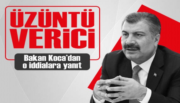 Bakan Koca'dan '4 bin Suriyeli sağlıkçı' açıklaması: Üzüntü verici