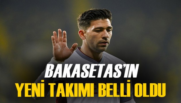 Anastasios Bakasetas'ın yeni takımı belli oldu!