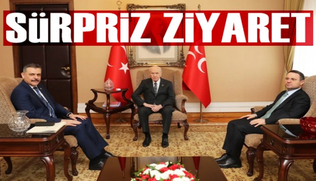 Çiftçi ve Gürlek'ten Bahçeli'ye ziyaret