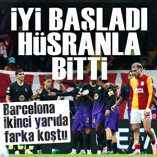 İyi başladı, hüsranla bitti: Barcelona, RAMS Park'ta ikinci yarıda farka koştu