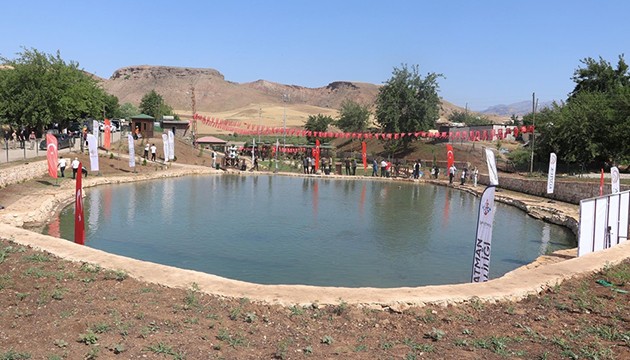 Batman'ın balıklı gölü ziyarete açıldı