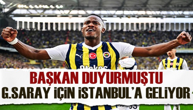 Dursun Özbek'ten Batshuayi sözleri: Galatasaray için İstanbul'a geliyor...