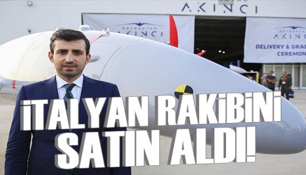 Baykar, İtalyan rakip şirketini satın aldı!