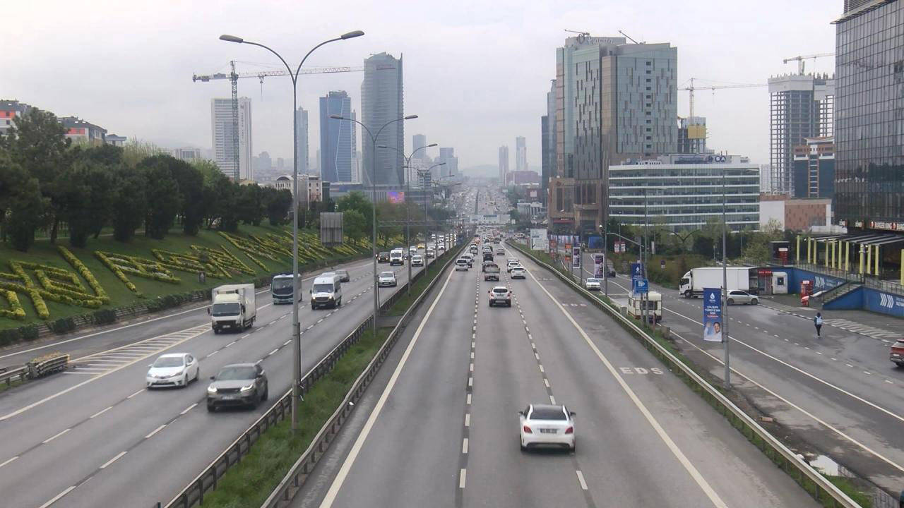 İstanbul trafiğinde bayram sessizliği
