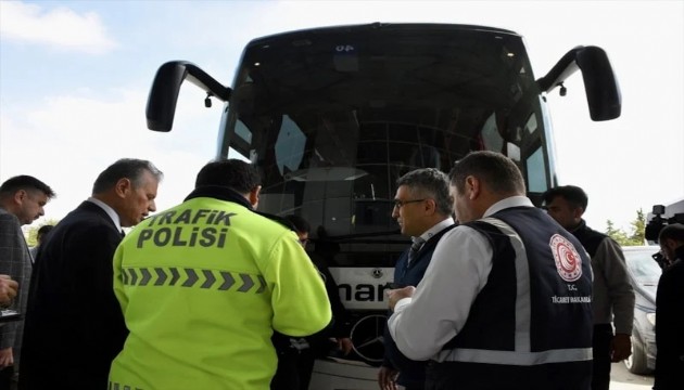 Otobüs biletlerine zam denetimi