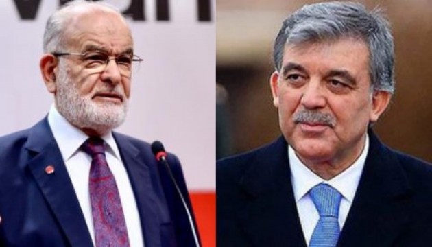 Abdullah Gül ile Karamollaoğlu arasında kritik görüşme