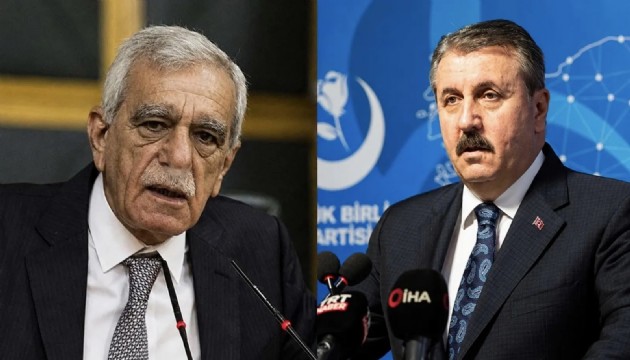 Destici'den Ahmet Türk'e 'Kürdistan' tepkisi