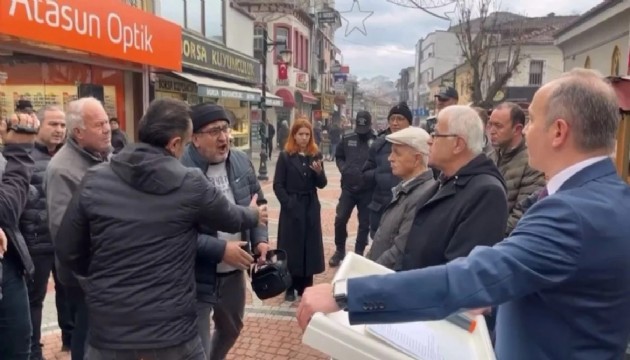 Vatandaştan CHP'li başkana tepki