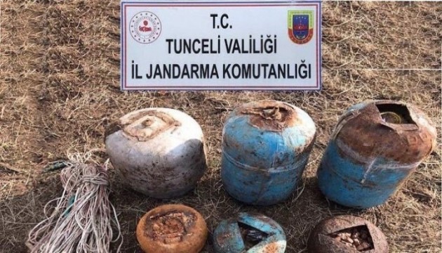 180 kilo patlayıcı madde imha edildi