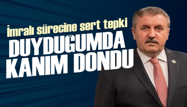 İmralı sürecine Destici'den sert tepki: Duyduğumda kanım dondu