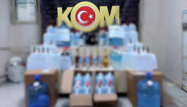 81 ilde sahte alkol operasyonu