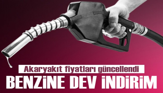 Akaryakıt fiyatları güncellendi: Benzine indirim geldi!