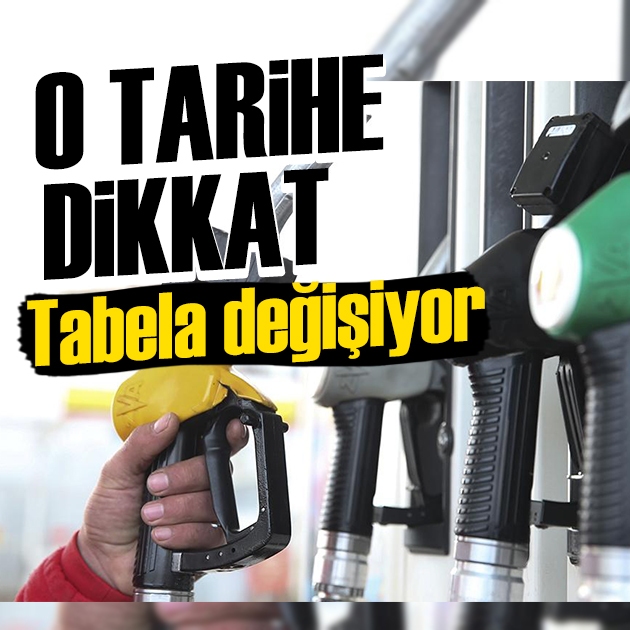 O tarihe dikkat: Benzin, motorin ve LPG'de tabela değişiyor!