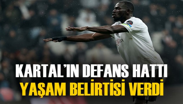 Beşiktaş'ın defans hattı yaşam belirtisi verdi! Güzel haberler var...