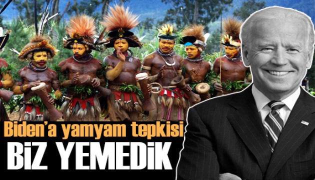 Papua Yeni Gine'den Biden'a yamyam tepkisi: Biz yemedik!