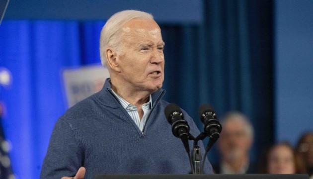 Biden'a Gazze protestosu