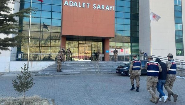 Bitlis'te yakalanan Suriyeli terörist tutuklandı