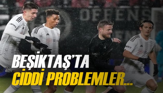 Beşiktaş'ta çok ciddi savunma problemleri! Gol yemeden duramıyorlar...