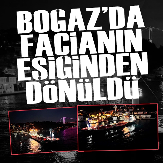 Boğaz'da facianın eşiğinden dönüldü 