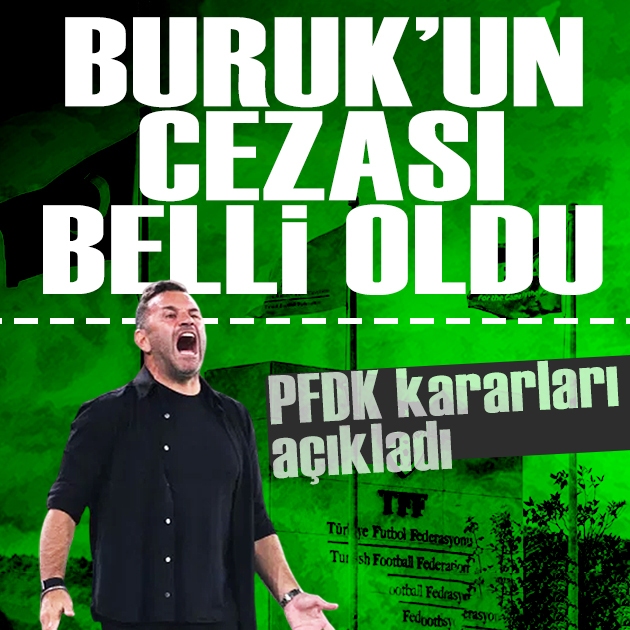 PDFK kararını açıkladı: Okan Buruk'un cezası belli oldu