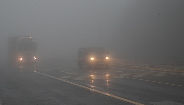 Bolu Dağı'nda yoğun sis