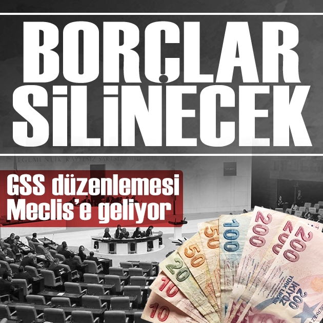 GSS borçlarına af geliyor: 1 milyon kişinin borcu silinecek