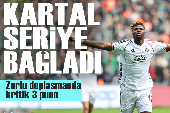 Beşiktaş seriye bağladı: Kocaeli de durduramadı