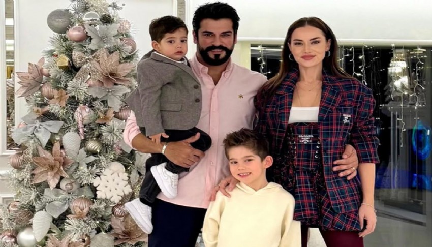 Burak Özçivit’ten aile saadeti!