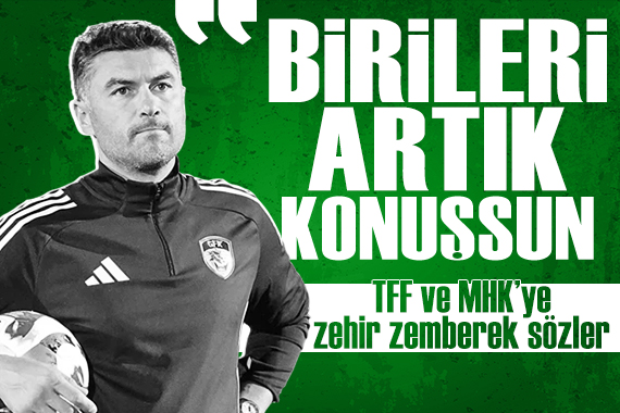 İstifasını açıklamıştı: Burak Yılmaz'dan TFF ve MHK'ye zehir zemberek sözler