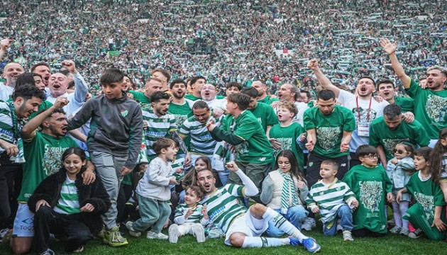 Bursaspor tarihe geçti