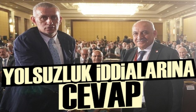 Mehmet Büyükekşi'den yolsuzluk iddialarına cevap