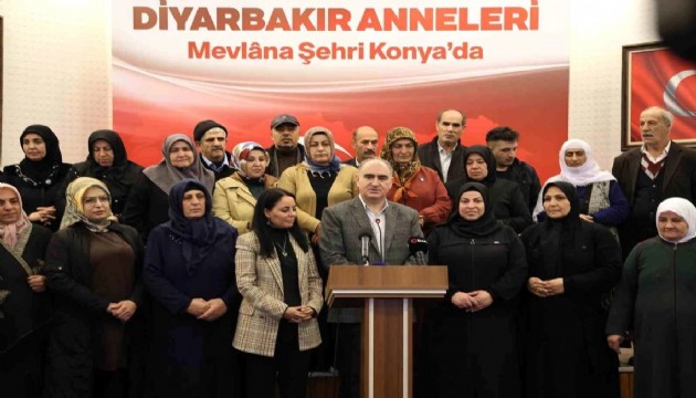 Diyarbakır anneleri Konya'da