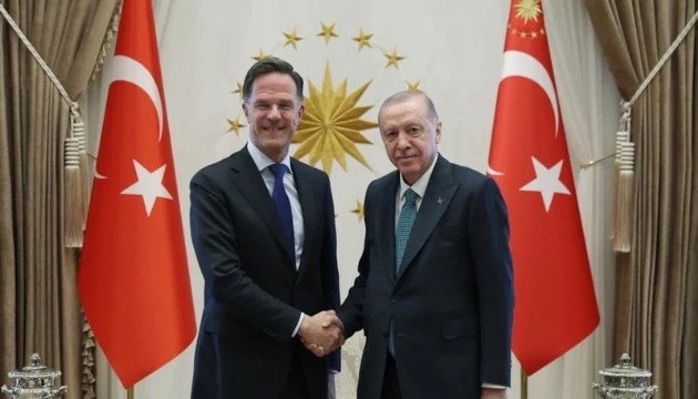 Erdoğan NATO Genel Sekreterini kabul etti