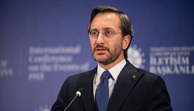 Fahrettin Altun'dan deprem mesajı: Milat olarak kabul ediyoruz