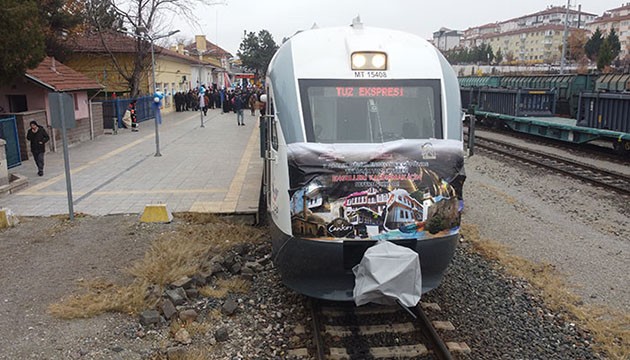 Turistik Tuz Ekspresi yoğun ilgi gördü