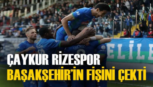 Müthiş maçta zafer son dakika golüyle Rizespor'un!