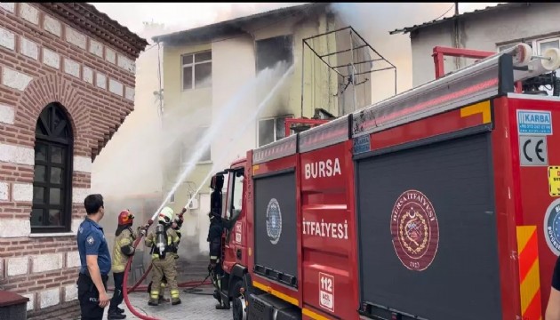 Bursa'da yangın paniği