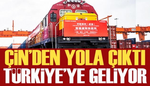 Tarihi adım: Çin'den Türkiye'ye geliyorlar